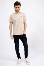 NAUTICA - טישירט צבע בז' - MASHBIR//365