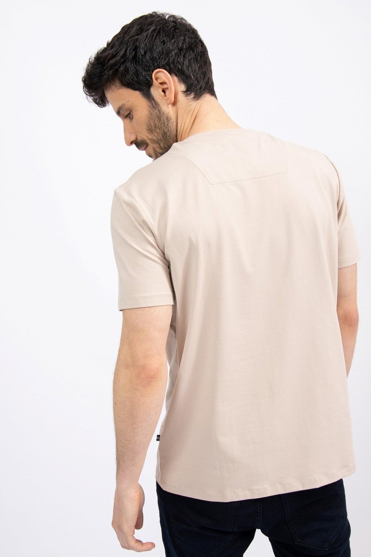 NAUTICA - טישירט צבע בז' - MASHBIR//365