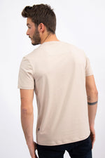 NAUTICA - טישירט צבע בז' עם כיתוב - MASHBIR//365