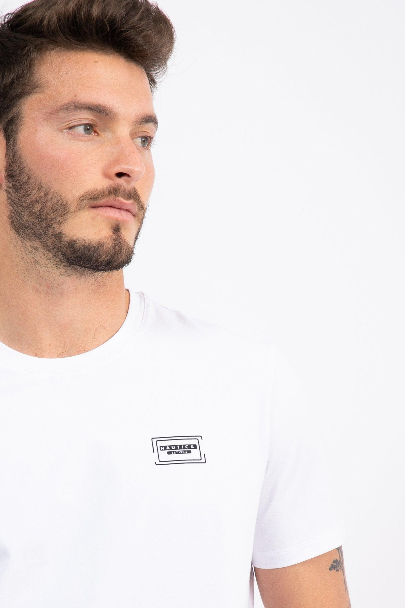 NAUTICA - טישירט צבע לבן - MASHBIR//365