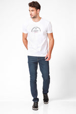 EMPORIO VALENTINI - טישירט צבע לבן עם כיתוב לוגו - MASHBIR//365