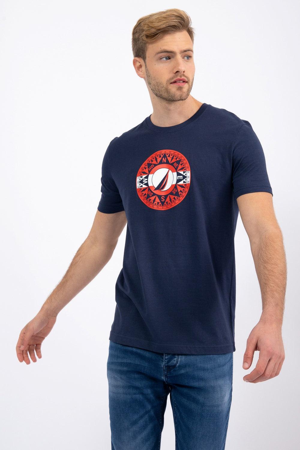 NAUTICA - טישירט צבע נייבי - MASHBIR//365
