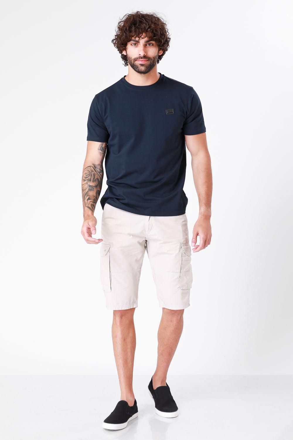 SCORCHER - טישירט BASIC צבע NAVY - MASHBIR//365