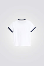 OBAIBI - טישירט בצבע לבן הדפס חיות לתינוקות - MASHBIR//365