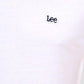 LEE - טישירט בצבע לבן לוגו רקום - MASHBIR//365 - 4