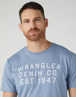 WRANGLER - טישירט בצבע תכלת - MASHBIR//365