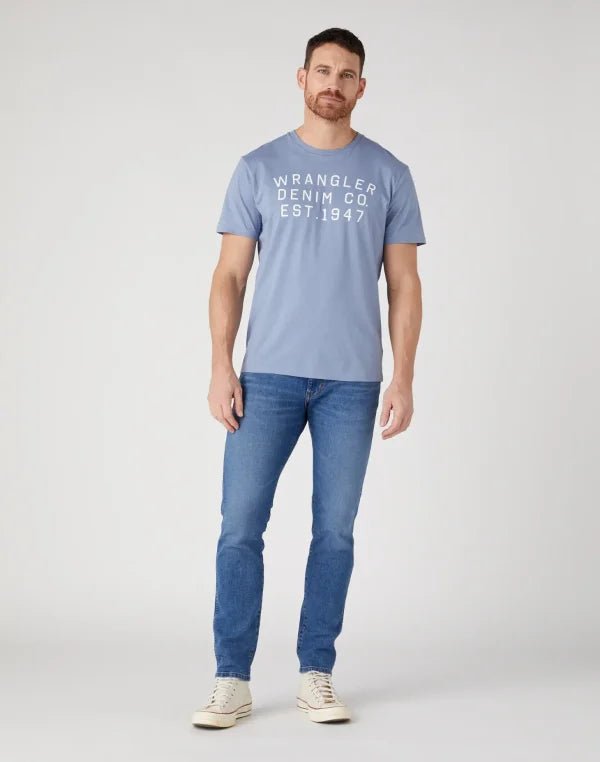 WRANGLER - טישירט בצבע תכלת - MASHBIR//365