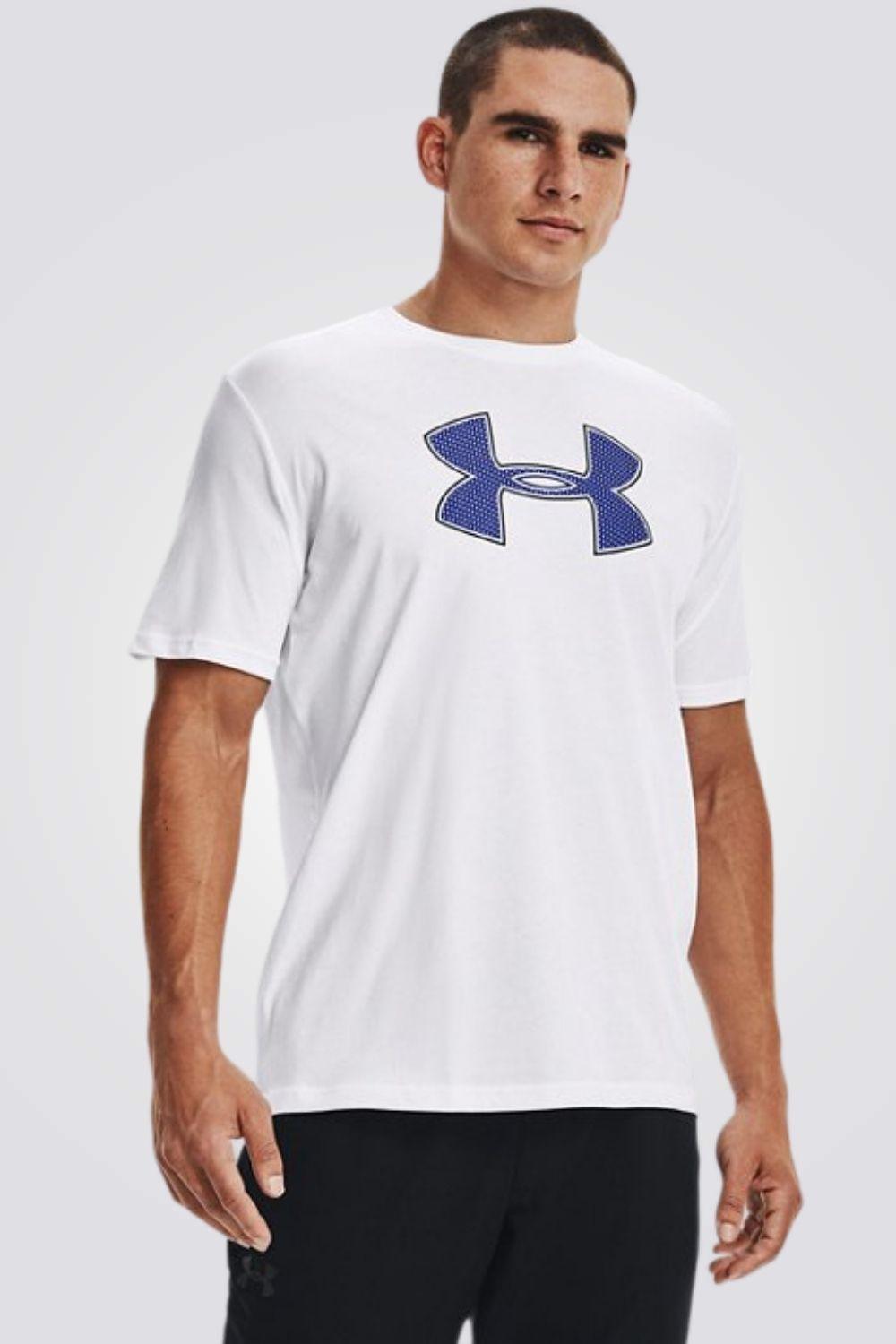 UNDER ARMOUR - טישירט Big Logo בצבע לבן - MASHBIR//365