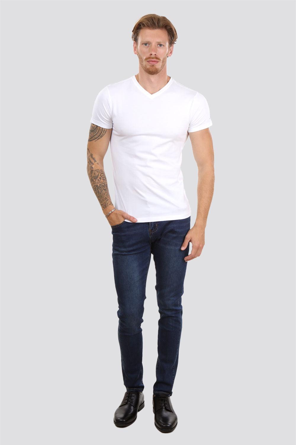 REPLAY - טישירט בייסיק לבנה V - MASHBIR//365