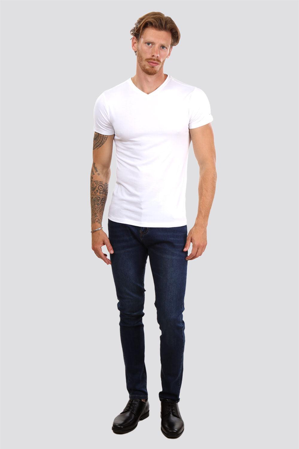 REPLAY - טישירט בייסיק לבנה V - MASHBIR//365