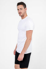 REPLAY - טישירט בייסיק לגבר בצבע לבן - MASHBIR//365