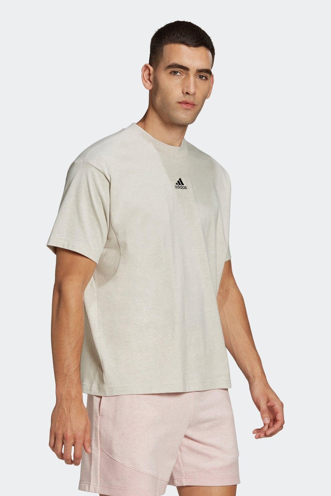 ADIDAS - טישירט BOTANICALLY DYED בצבע בז' - MASHBIR//365