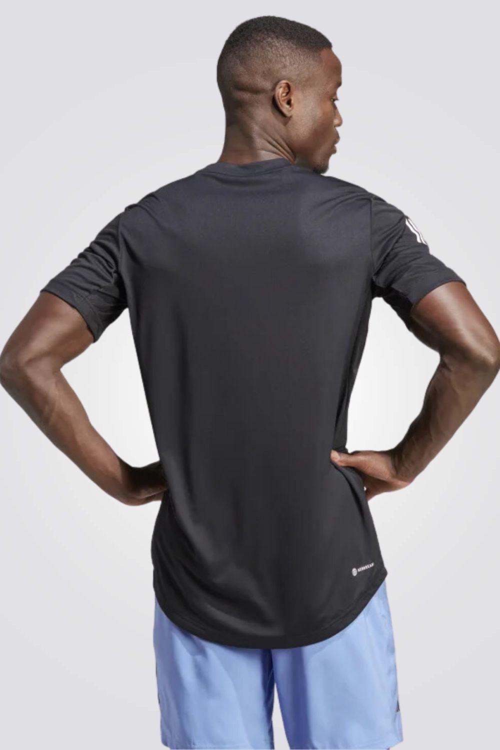 ADIDAS - טישירט CLUB 3STR TEE לגבר בצבע שחור - MASHBIR//365