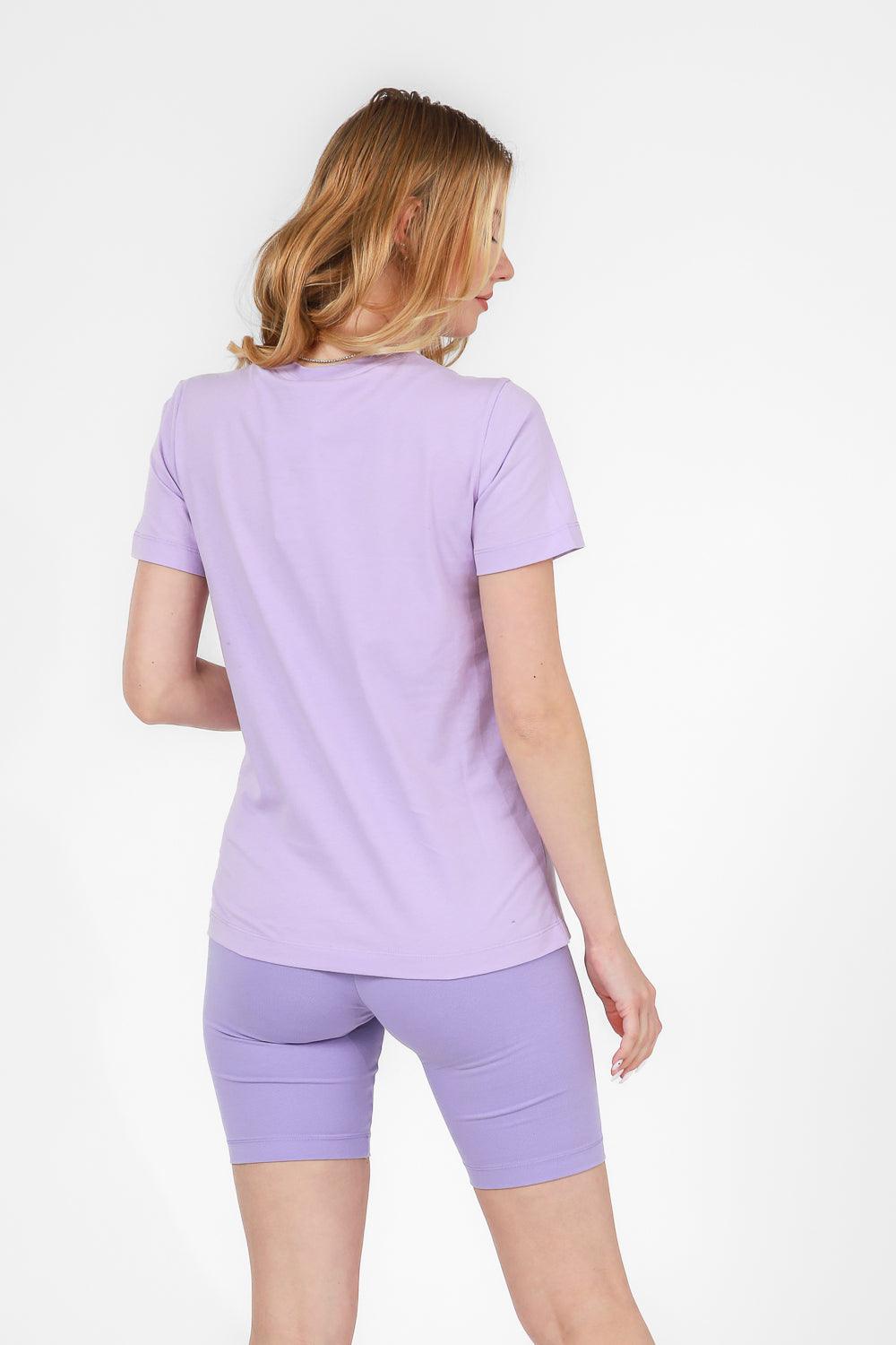 CHAMPION - טישירט CREWNECK לנשים בצבע לילך - MASHBIR//365