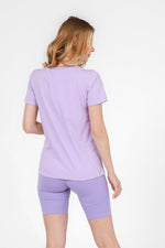 CHAMPION - טישירט CREWNECK לנשים בצבע לילך - MASHBIR//365