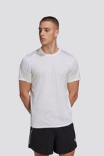 ADIDAS - טישירט DESIGNED 4 RUNNING בצבע לבן - MASHBIR//365