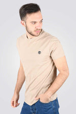 TIMBERLAND - טישירט DUN RIVER בצבע בז' - MASHBIR//365