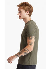TIMBERLAND - טישירט DUN RIVER בצבע ירוק זית - MASHBIR//365
