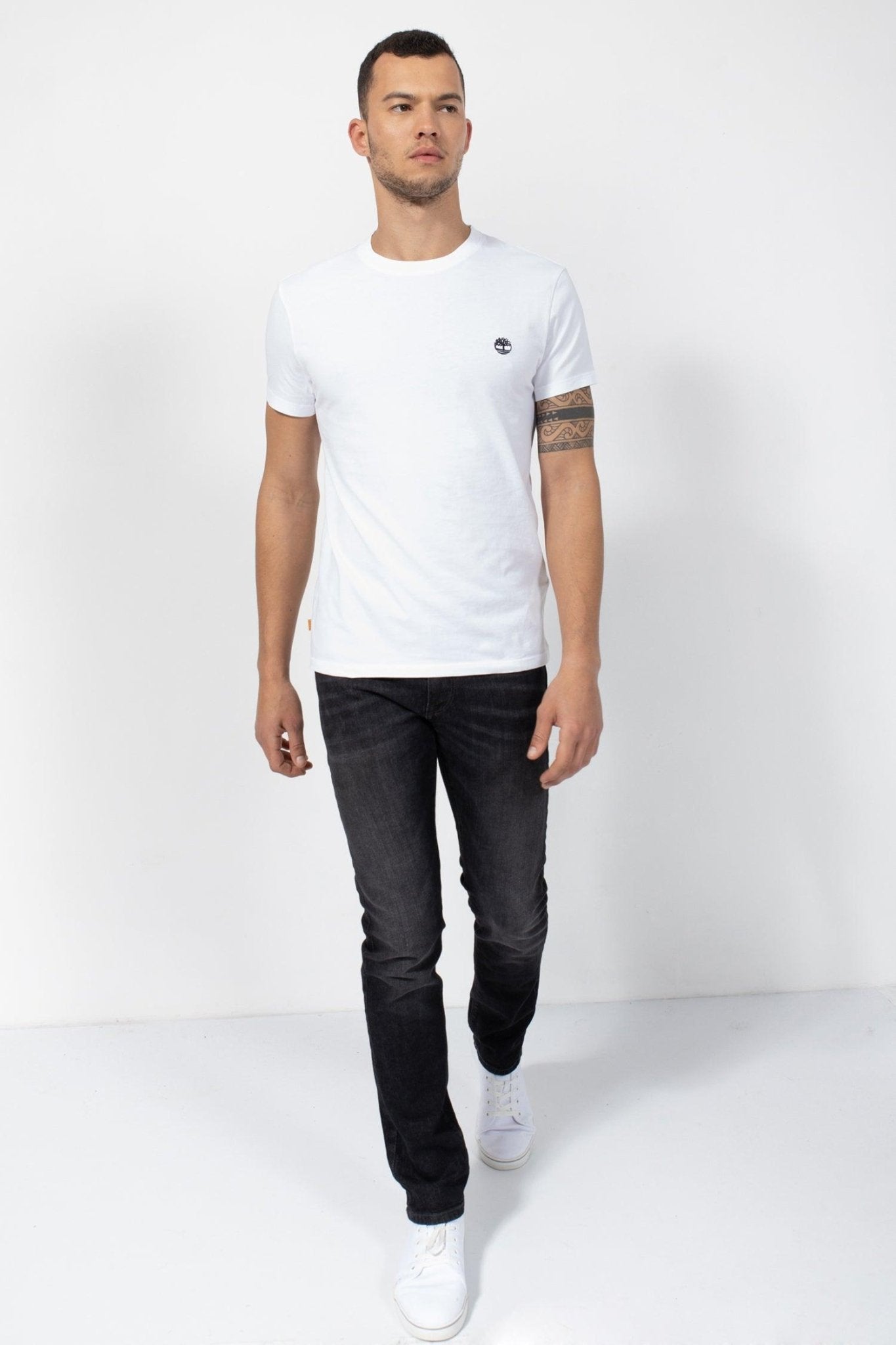 TIMBERLAND - טישירט DUN RIVER בצבע לבן - MASHBIR//365