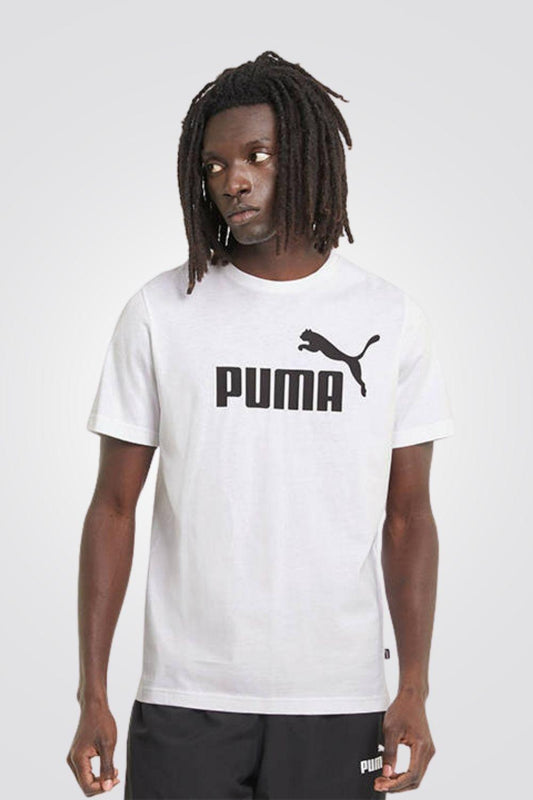 PUMA - טישירט ESS Logo Tee בצבע לבן - MASHBIR//365