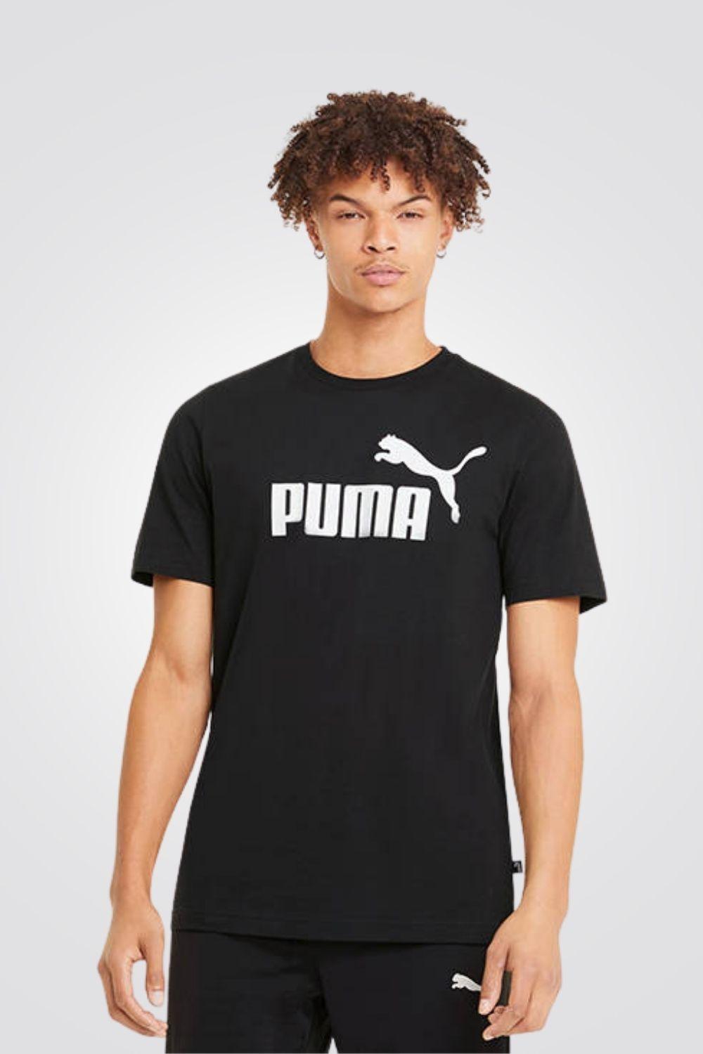 PUMA - טישירט ESS Logo Tee בצבע שחור - MASHBIR//365