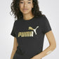 PUMA - טישירט ESS+ Metallic Logo T בצבע שחור - MASHBIR//365 - 1