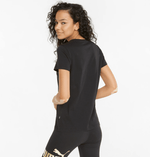 PUMA - טישירט ESS+ Metallic Logo T בצבע שחור - MASHBIR//365