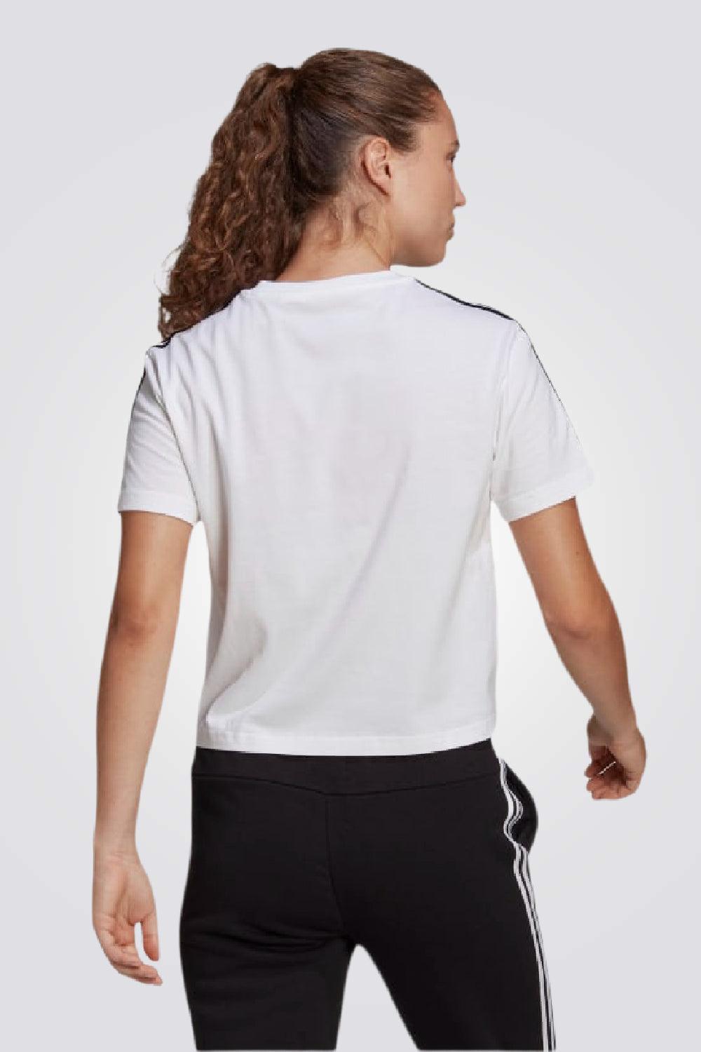 ADIDAS - טישירט ESSENTIALS LOOSE בצבע לבן - MASHBIR//365