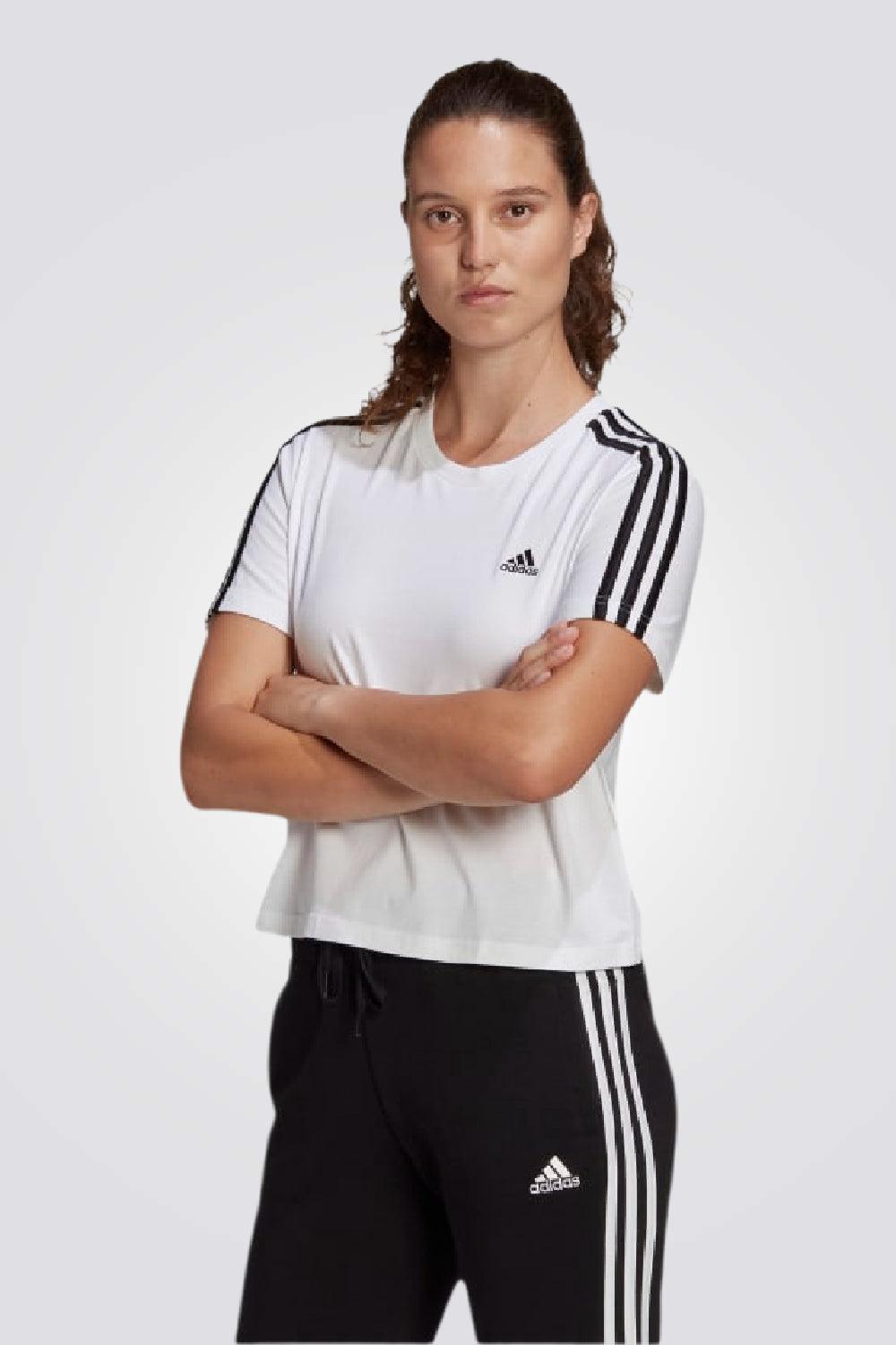 ADIDAS - טישירט ESSENTIALS LOOSE בצבע לבן - MASHBIR//365