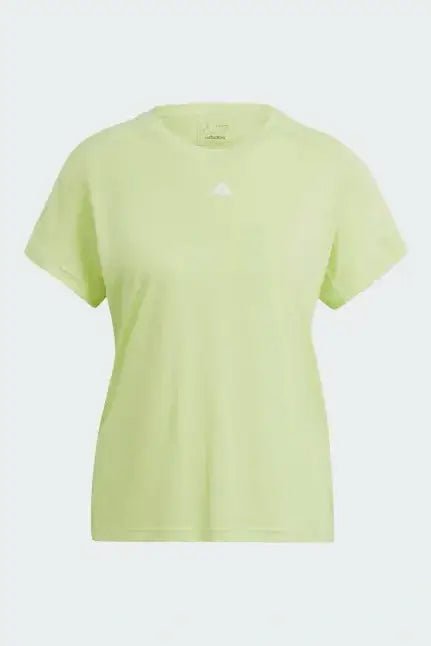 ADIDAS - טישירט ESSENTIALS MINIMAL BRANDING CREWNECK בצבע ירוק - MASHBIR//365