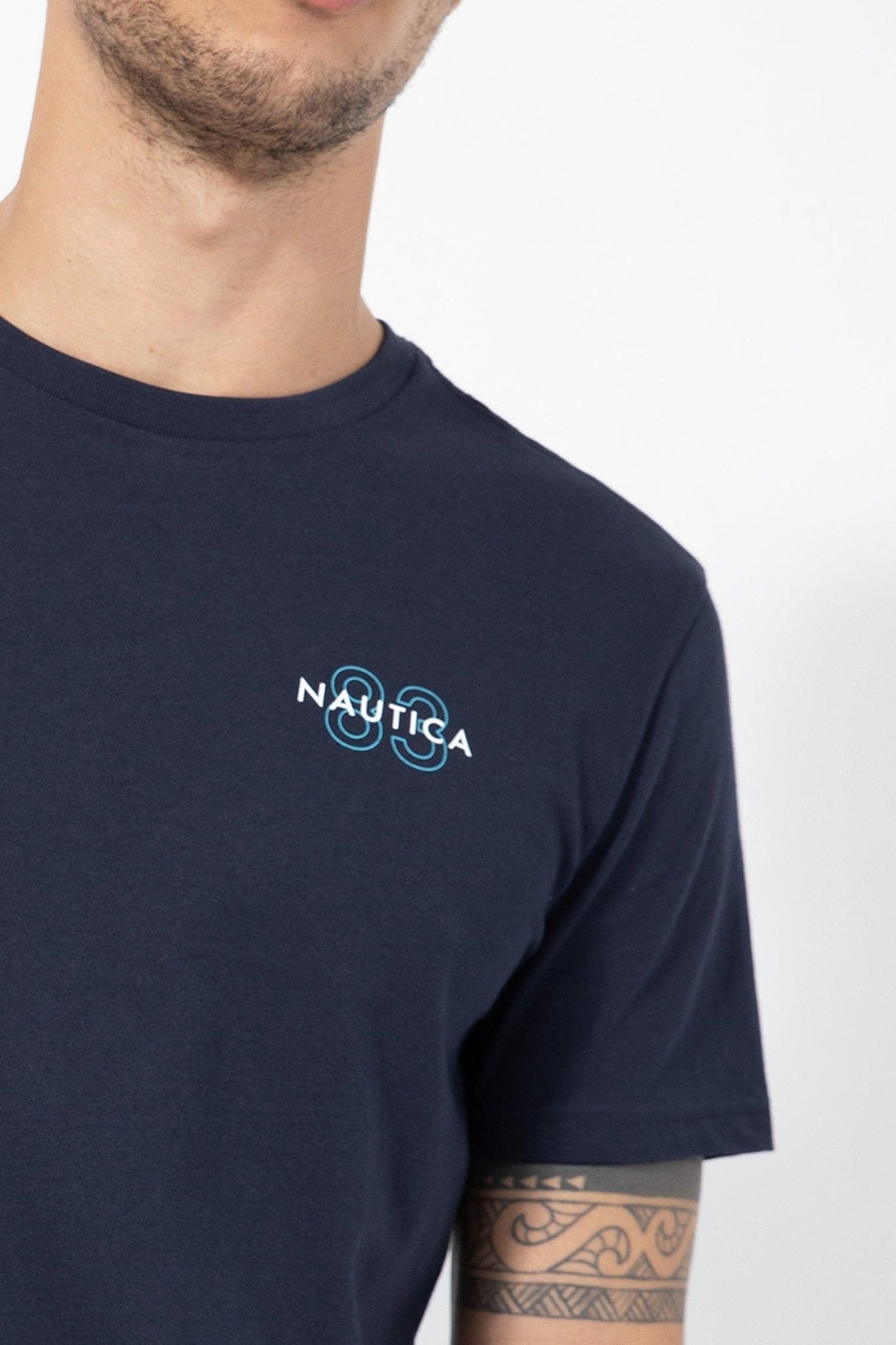NAUTICA - טישירט EXPLORER כחול נייבי - MASHBIR//365