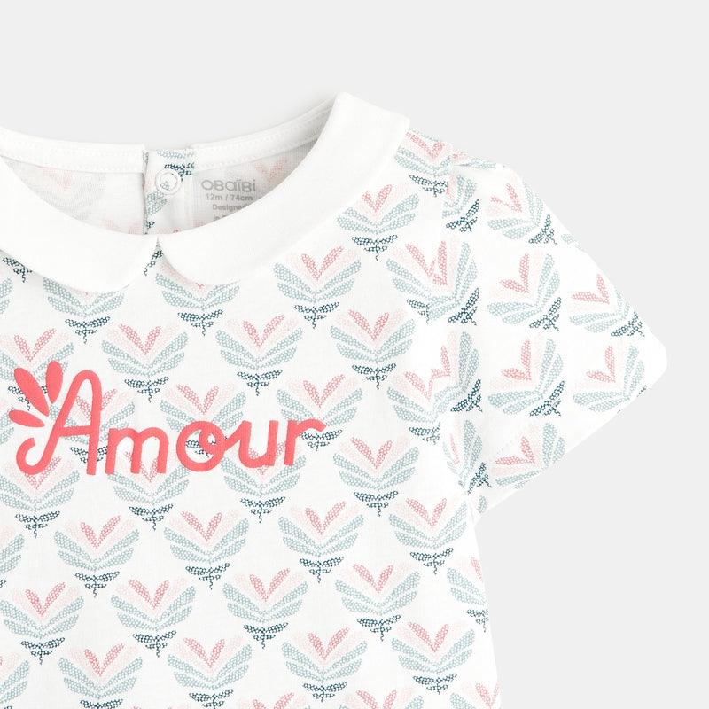 OBAIBI - טישירט פרחונית לתינוקות - MASHBIR//365