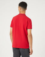 WRANGLER - טישירט פולו בצבע אדום - MASHBIR//365