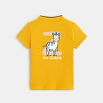 OBAIBI - טישירט פולו לתינוקות בצבע חרדל - MASHBIR//365