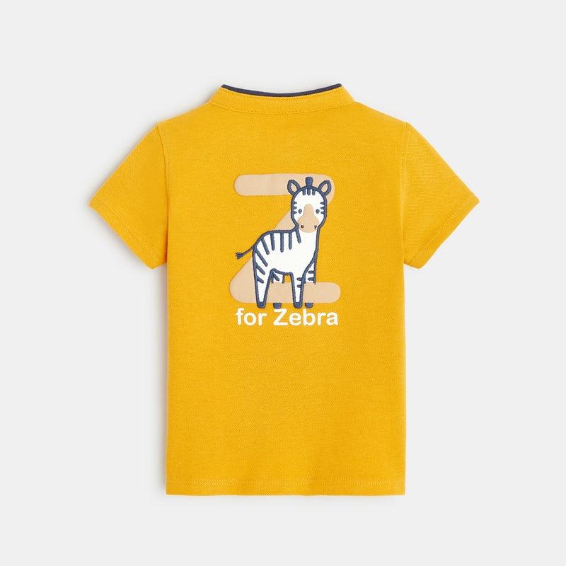 OBAIBI - טישירט פולו לתינוקות בצבע חרדל - MASHBIR//365
