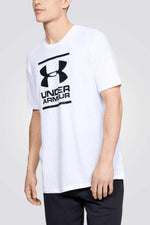 UNDER ARMOUR - טישירט GL FOUNDATION בצבע לבן - MASHBIR//365