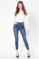  טישירט ג'רסי לבן מפתח עגול | קנת קול
