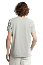 TIMBERLAND - טישירט ג'רסי בצבע אפור עם לוגו - MASHBIR//365