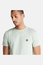 TIMBERLAND - טישירט ג'רסי בצבע מנטה עם לוגו - MASHBIR//365