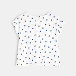 OBAIBI - טישירט הדפס אוכמניות כחול - MASHBIR//365