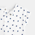 OBAIBI - טישירט הדפס אוכמניות כחול - MASHBIR//365