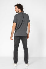 Tommy Hilfiger - טישירט הדפס בצבע אפור - MASHBIR//365