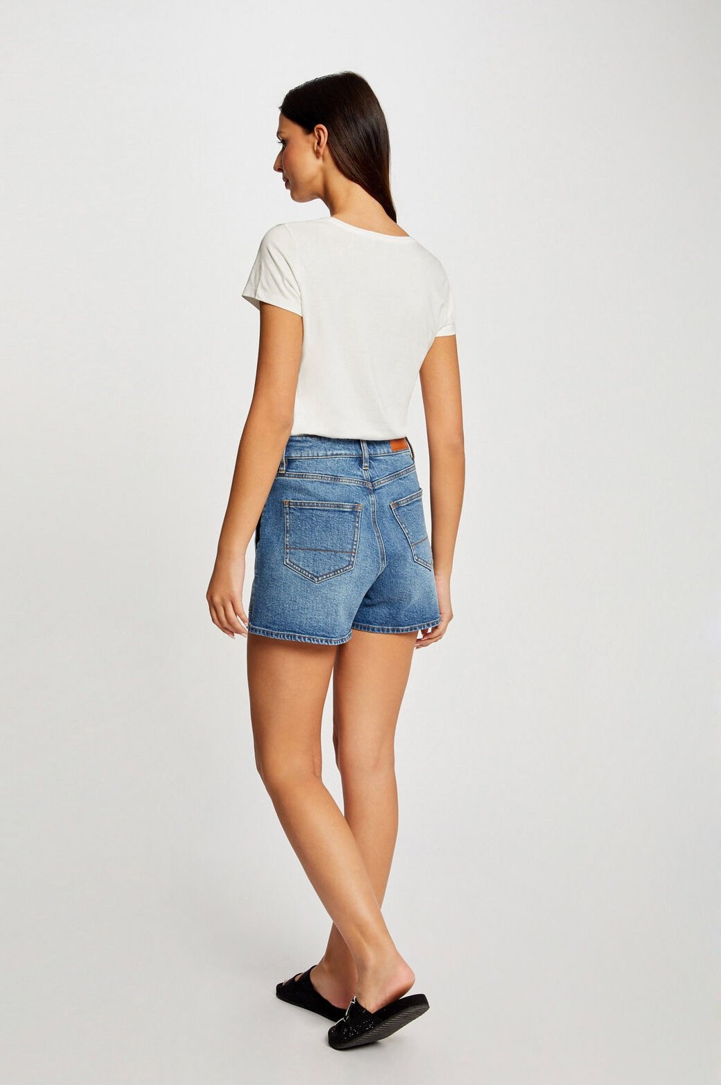 MORGAN - טישירט הדפס בצבע אוף וויט - MASHBIR//365