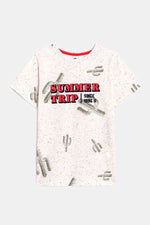 OKAIDI - טישירט הדפס בצבע ורוד - MASHBIR//365