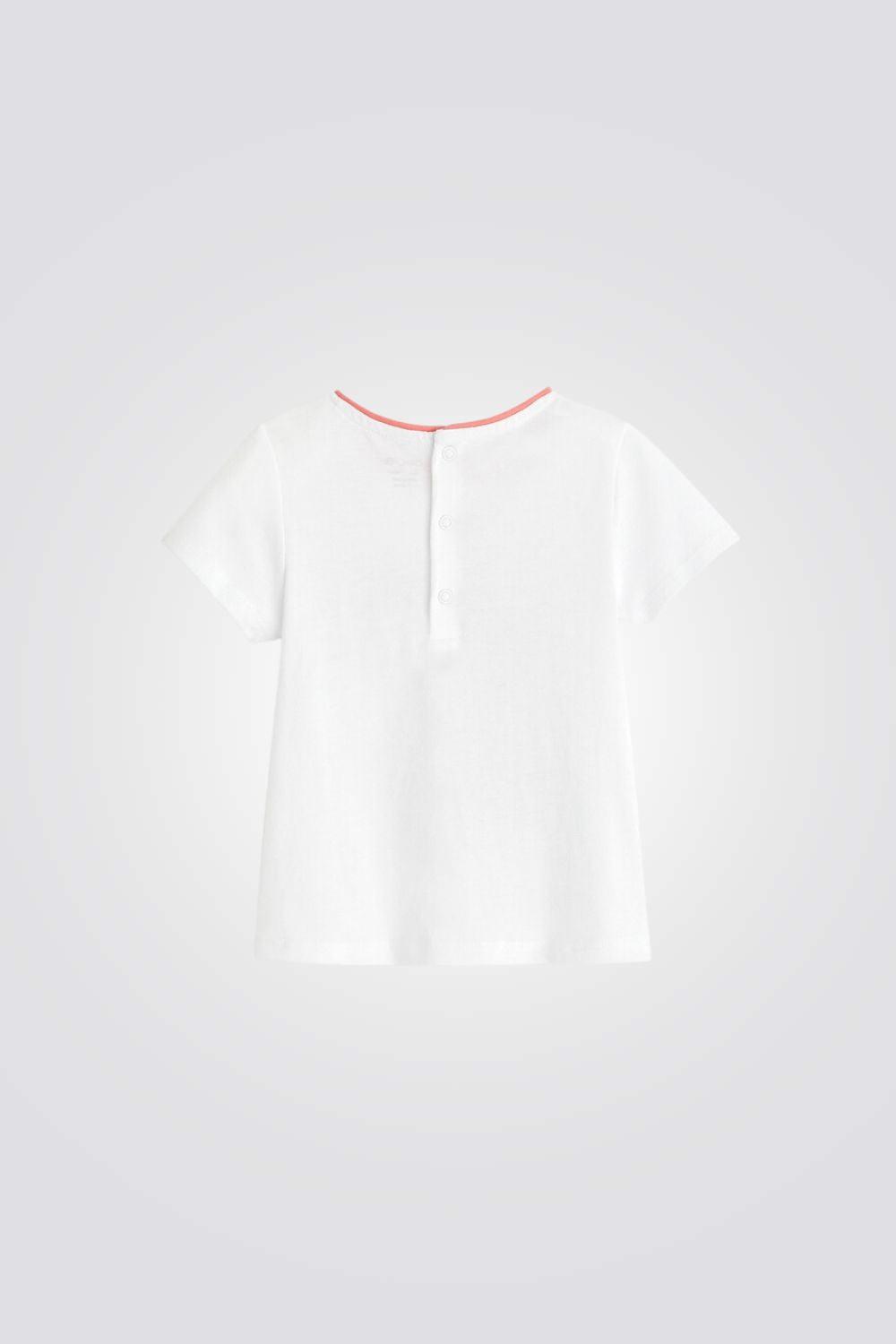 OBAIBI - טישירט הדפס פלמינגו לתינוקות - MASHBIR//365