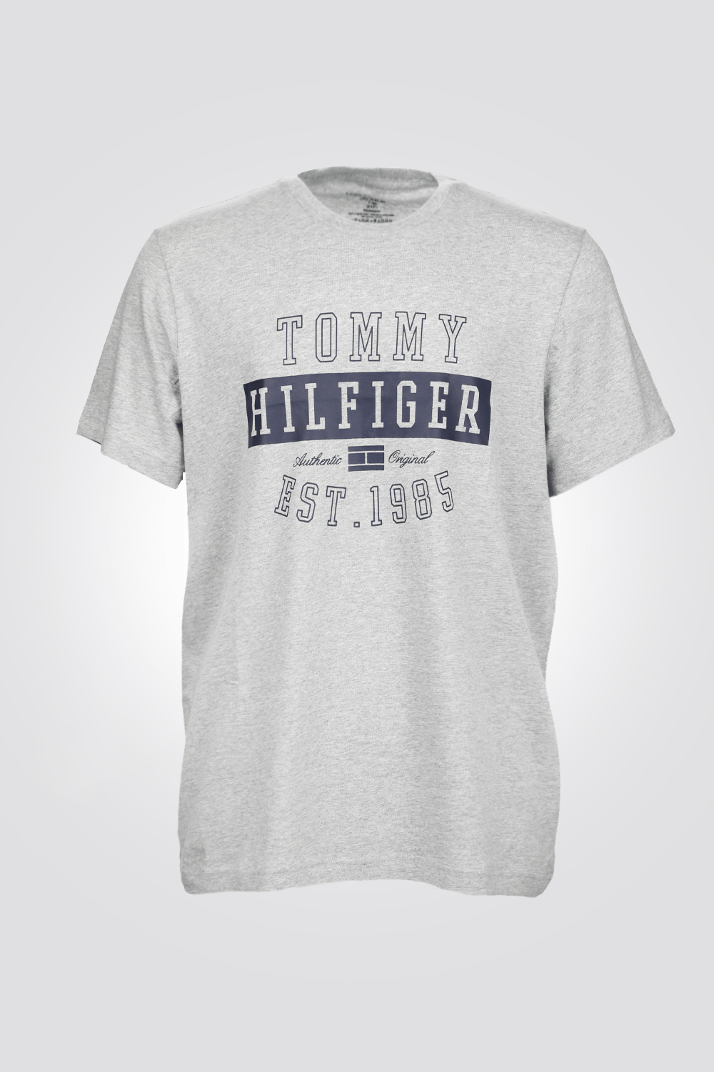 Tommy Hilfiger - טישירט הדפס גרפי בצבע אפור - MASHBIR//365