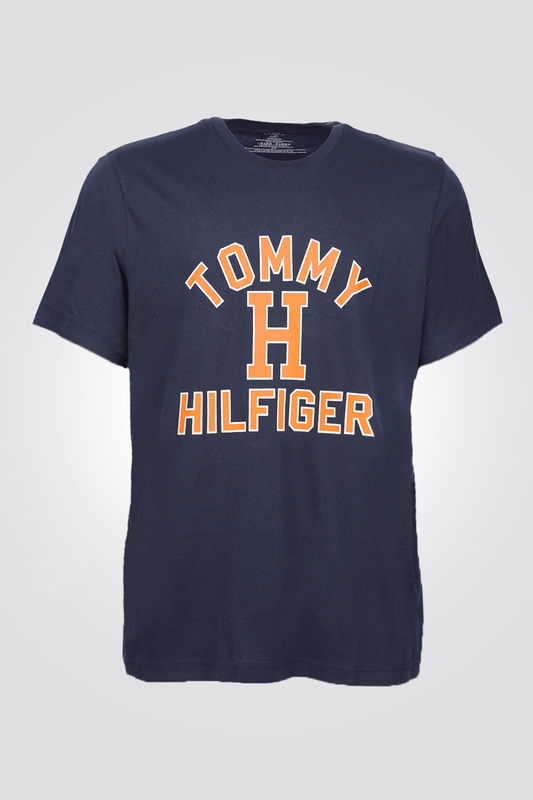 Tommy Hilfiger - טישירט הדפס גרפי בצבע נייבי - MASHBIR//365