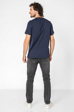 Tommy Hilfiger - טישירט הדפס גרפי בצבע נייבי - MASHBIR//365