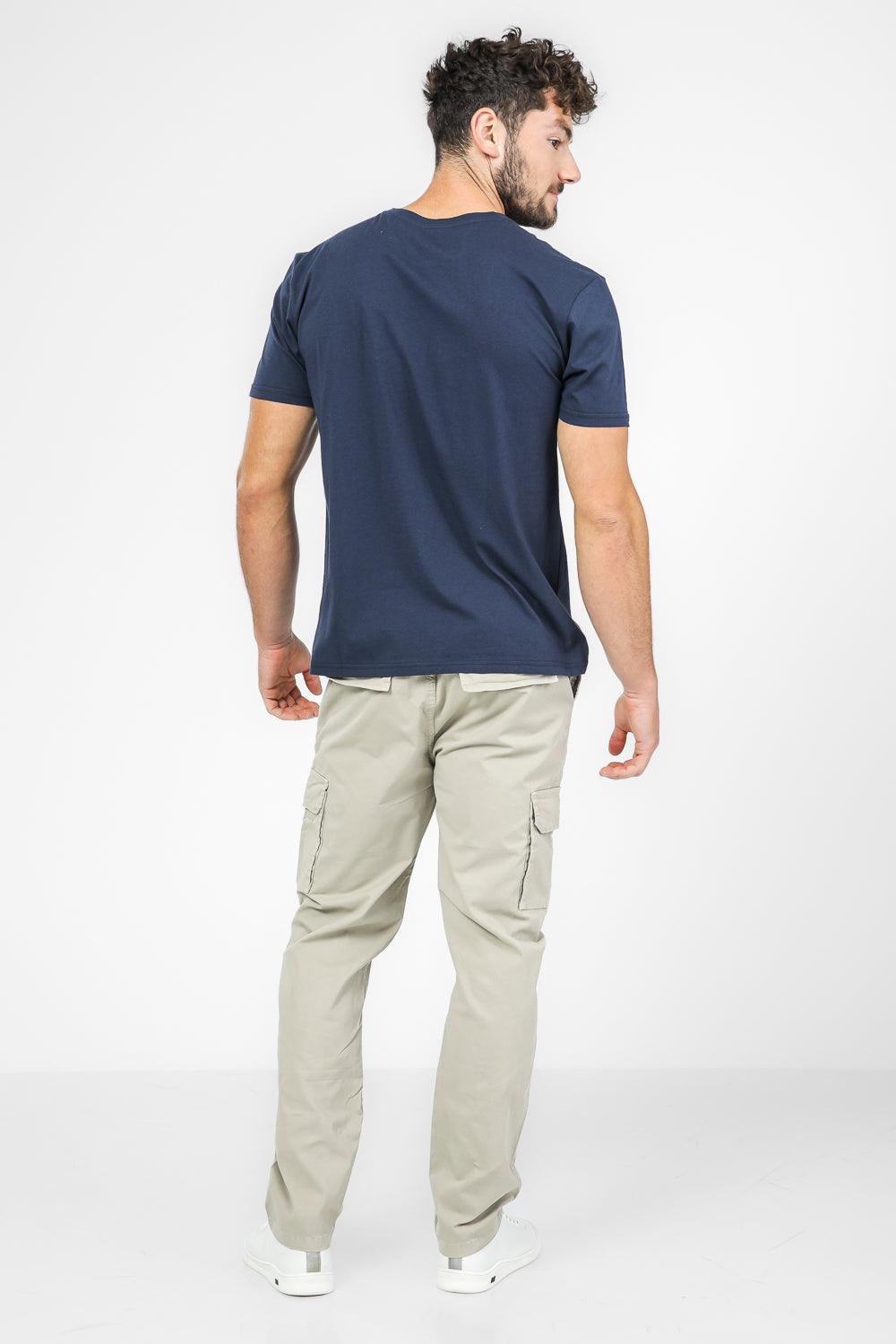 SCORCHER - טישירט הדפס גרפי בצבע נייבי - MASHBIR//365