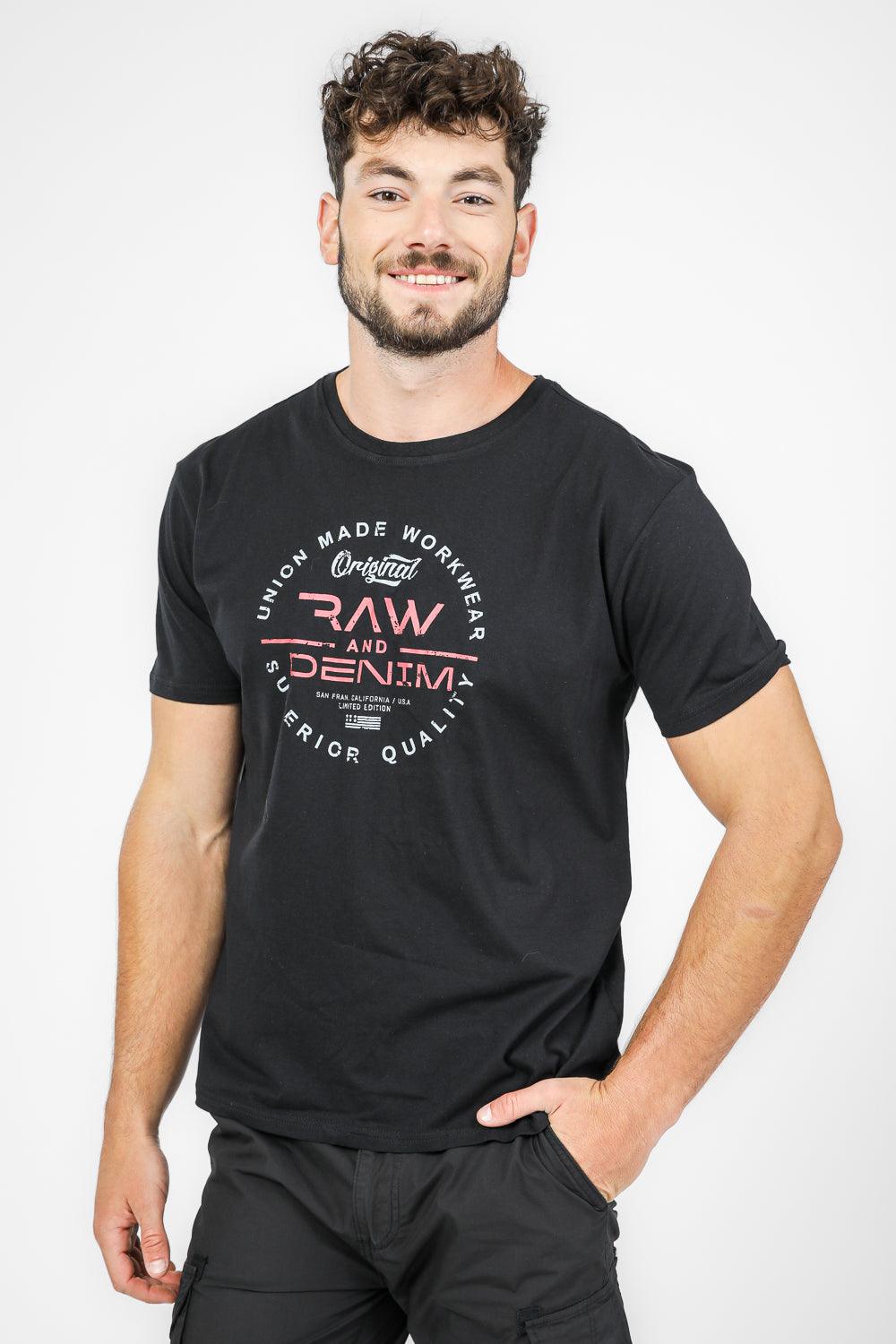 SCORCHER - טישירט הדפס גרפי בצבע שחור - MASHBIR//365